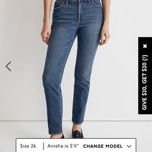 Madewell jeans NWT